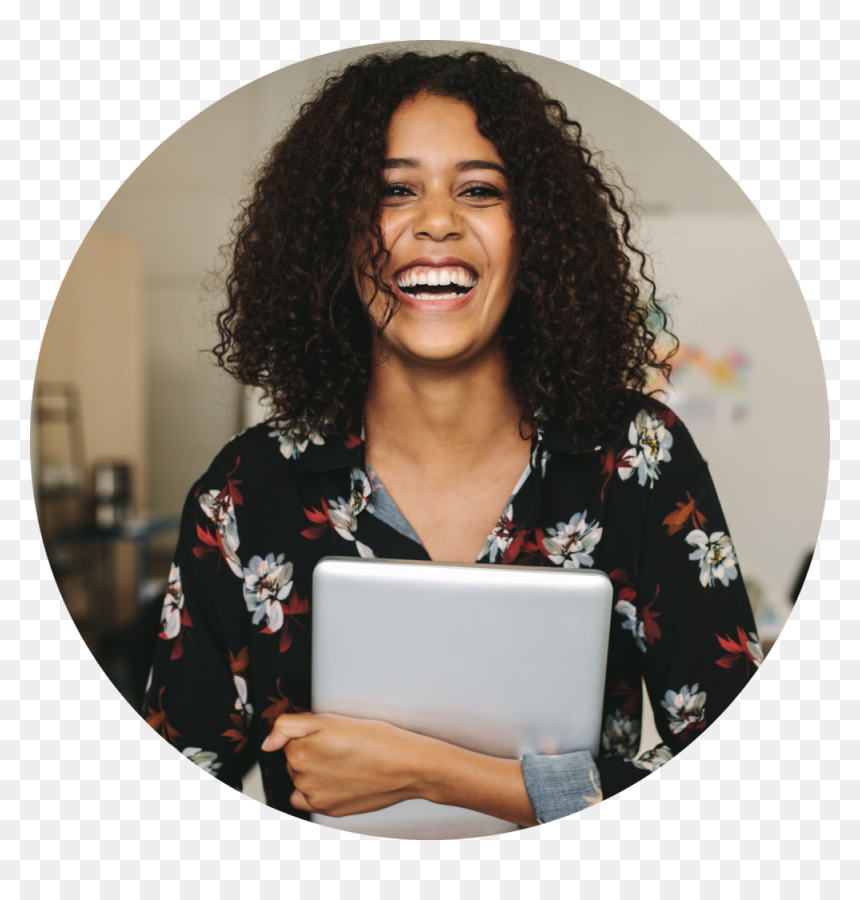 Business Creative For Web - Girl, HD Png Download - happy business woman png