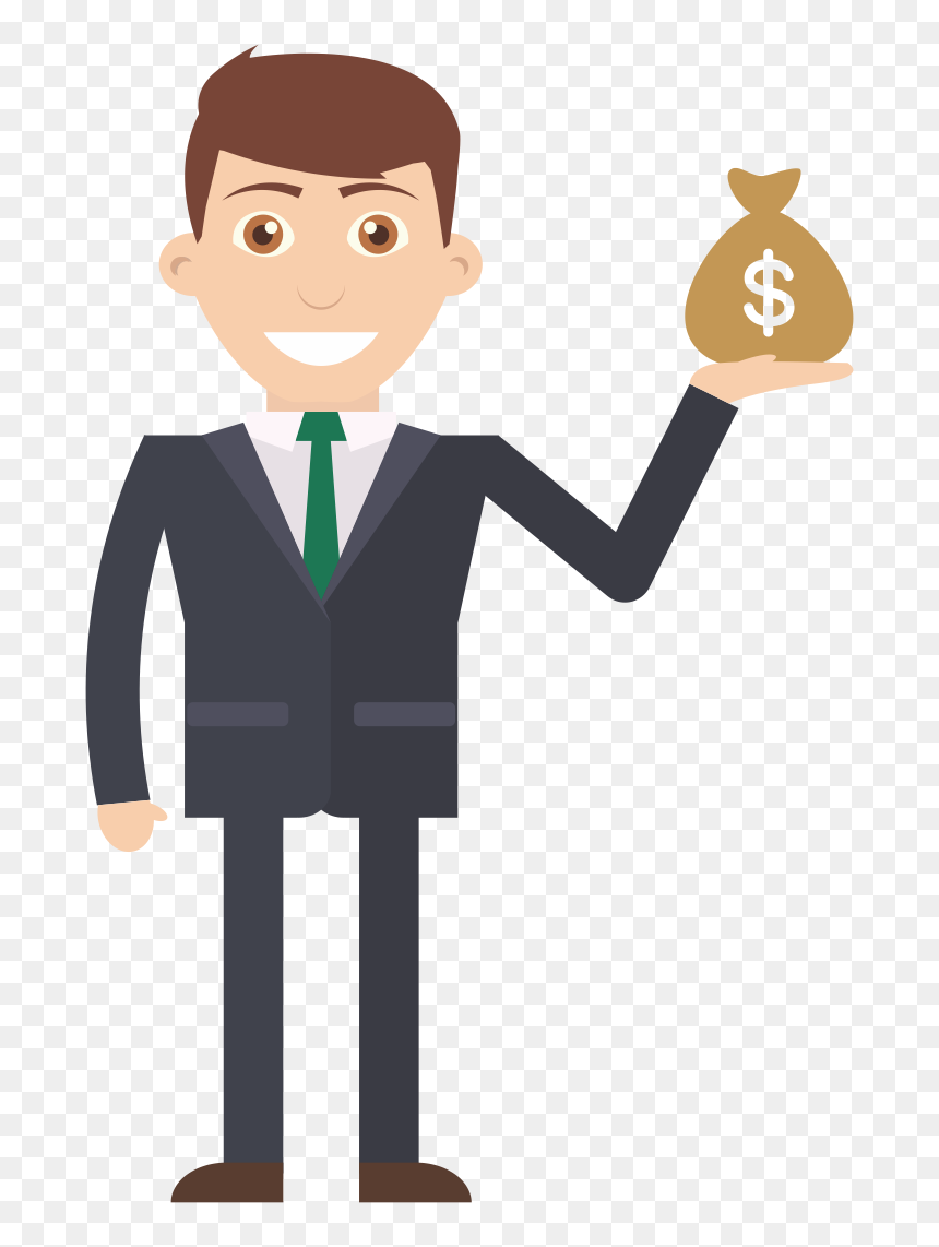 Transparent Office Clipart - Real Estate Agent Clipart Png, Png Download - office man clipart png