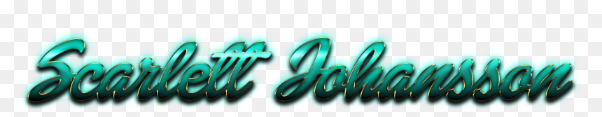 Scarlett Johansson Beautiful Letter Png Name - Scarlett Johansson Logo, Transparent Png - beautiful png images