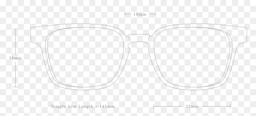 Leue Fit Guide - Goggles, HD Png Download - temple frame png