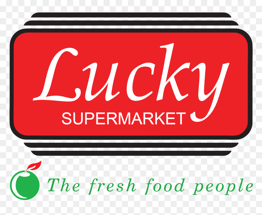 Lucky Supermarket Logo Png, Transparent Png - supermarket png