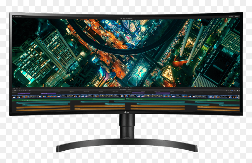 Mnt 34wl85c 01 2 Curved Ultrawide Thumb - Lg 34wl75c, HD Png Download - led tv png lg