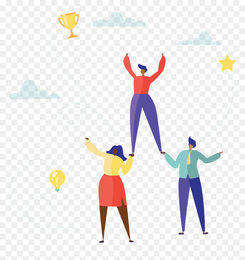 Cartoon, HD Png Download - happy business people png