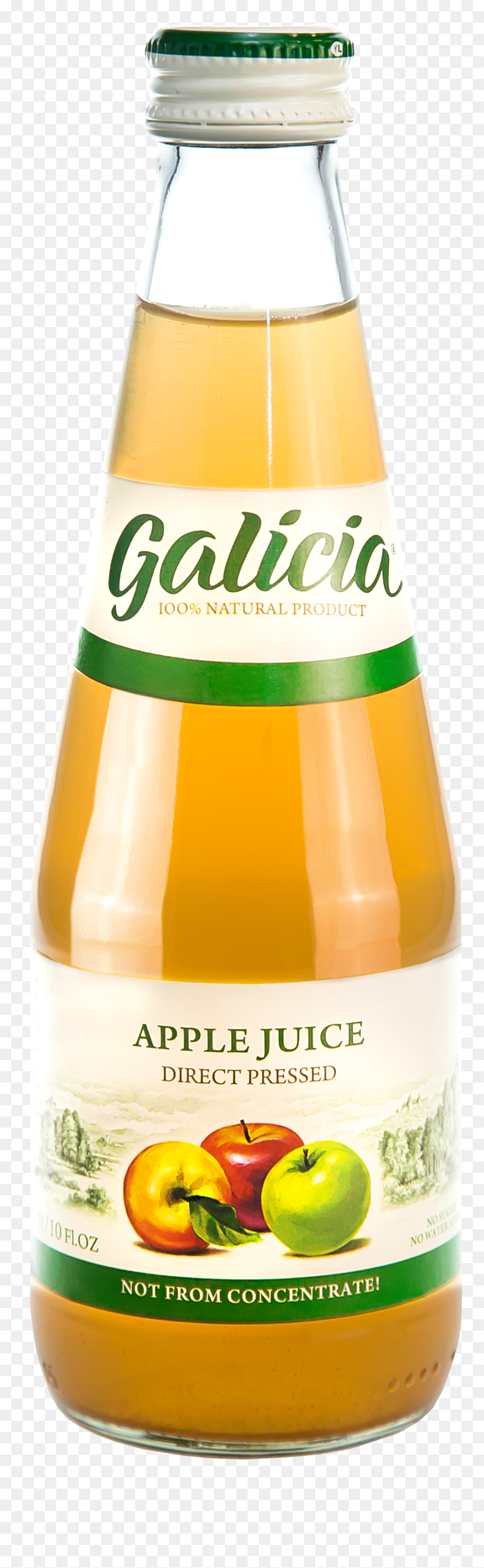 Galicia Apple Juice, HD Png Download - fruit juice glass png