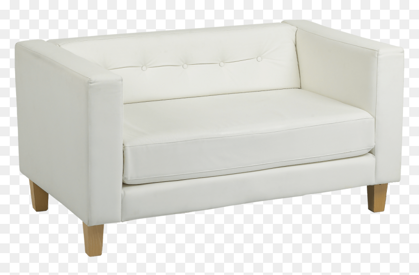 Geneva 2-seater Sofa Hire For Events - Studio Couch, HD Png Download - wooden sofa png
