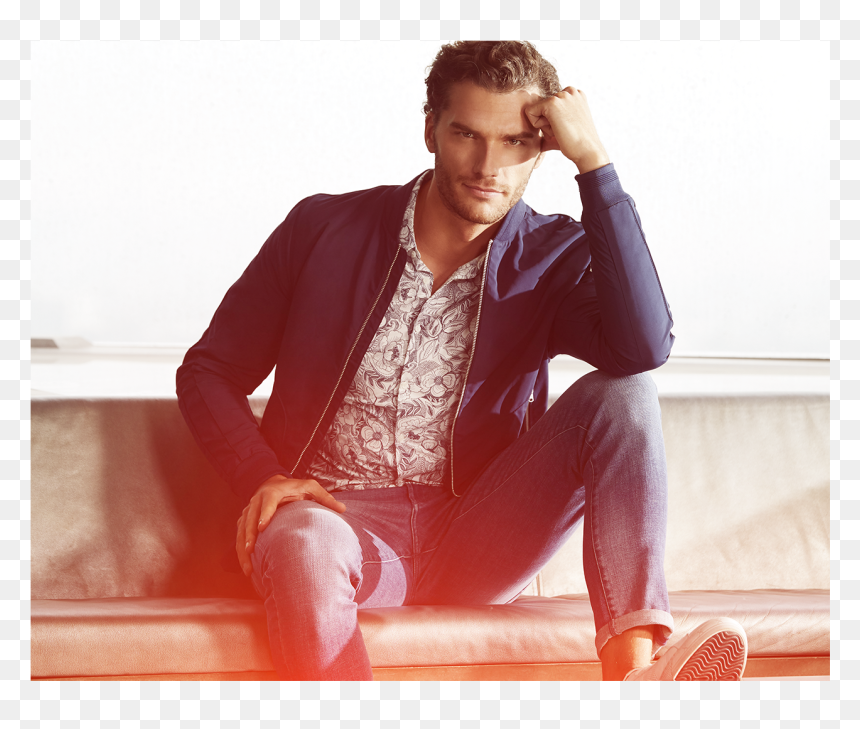 Ikks Men"s Shirt - Ikks, HD Png Download - men fashion model png