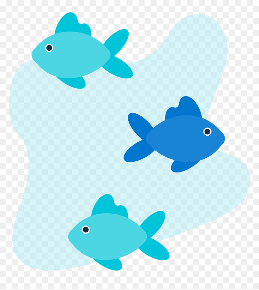 Fish In The Sea - Coral Reef Fish, HD Png Download - sea fish png