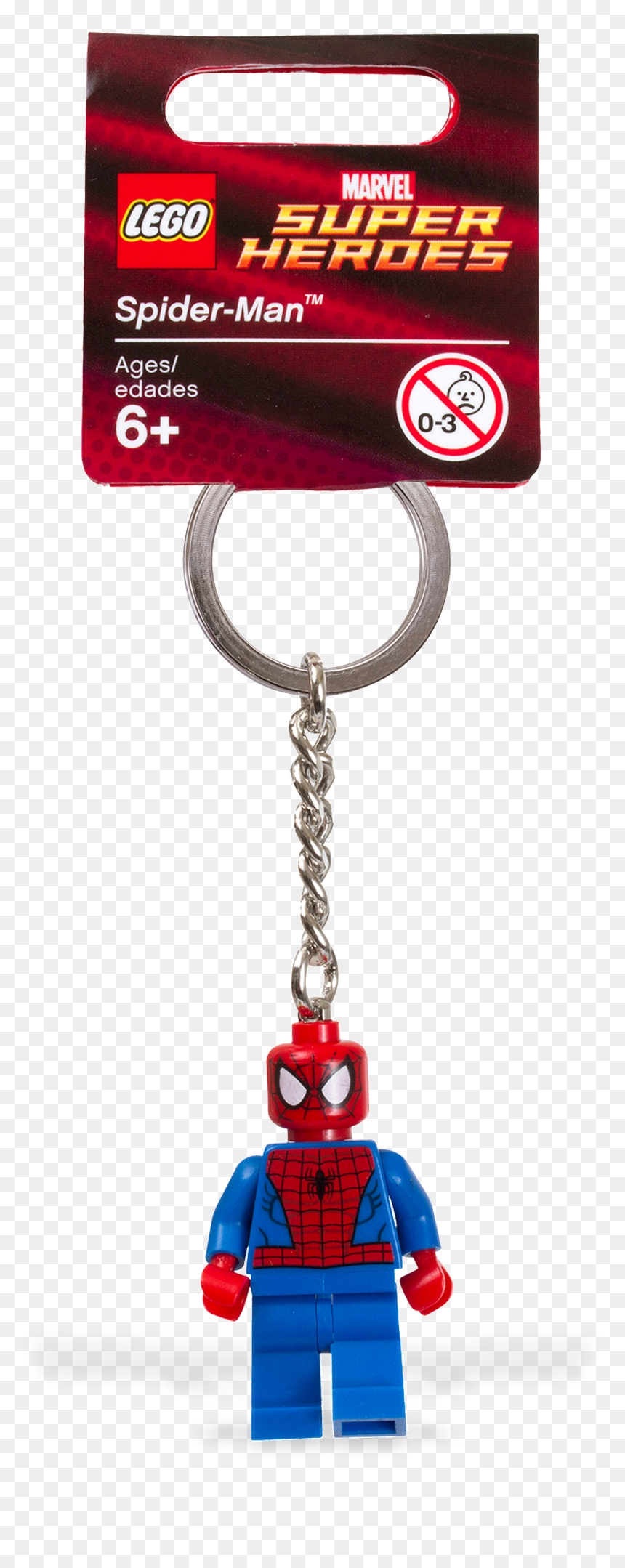   - Spider Man Lego Keychain, HD Png Download - lego man png