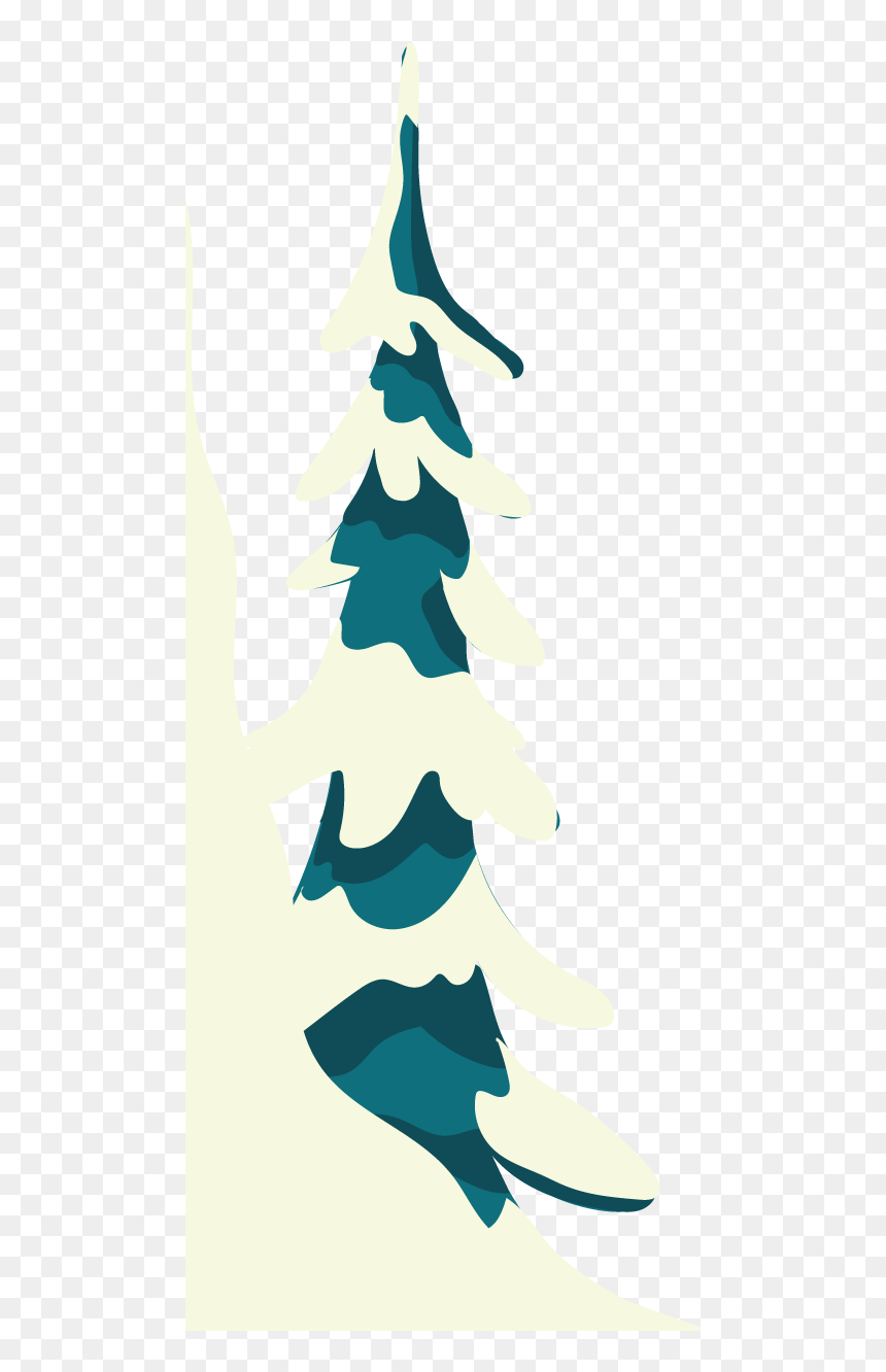Christmas Tree, HD Png Download - christmas tree snow png