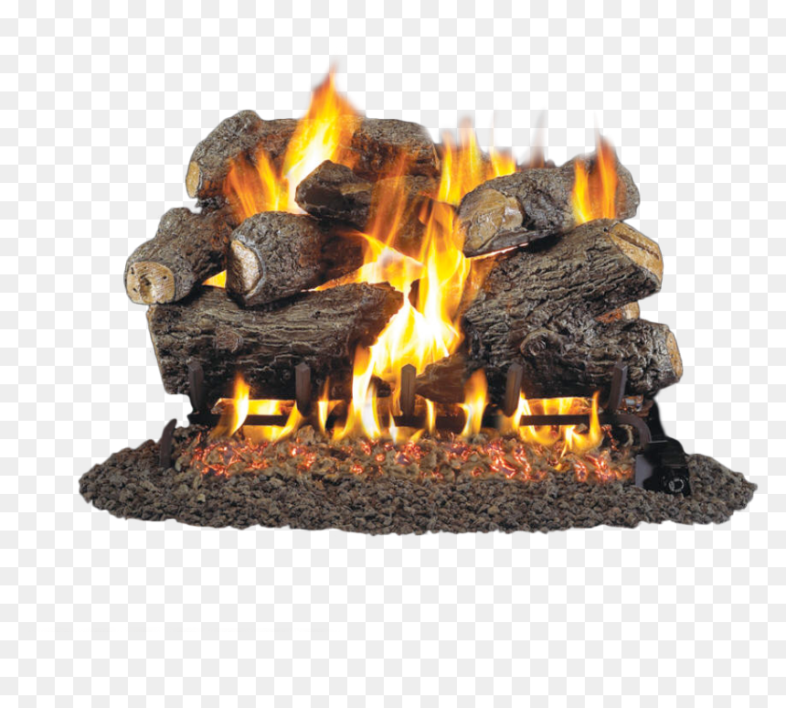 Fire On Wood Png, Transparent Png - realistic flame png