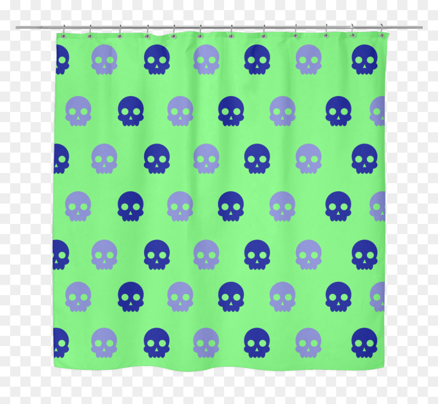 Circle, HD Png Download - blue skull png