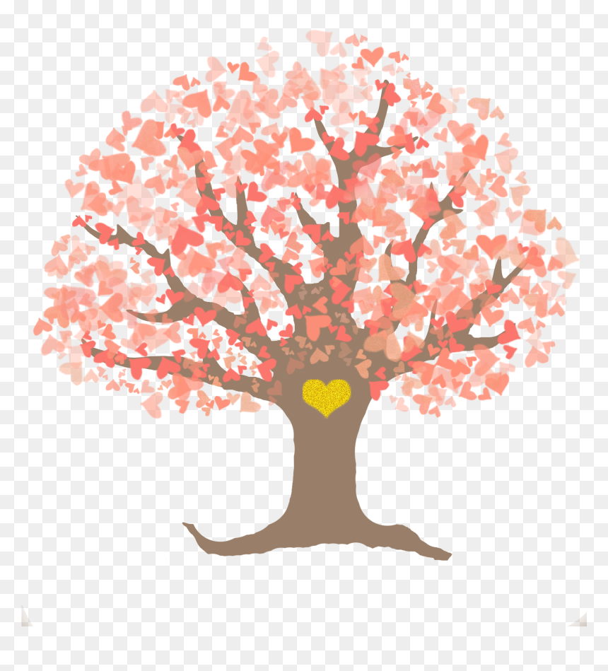 Tree, HD Png Download - pink tree png
