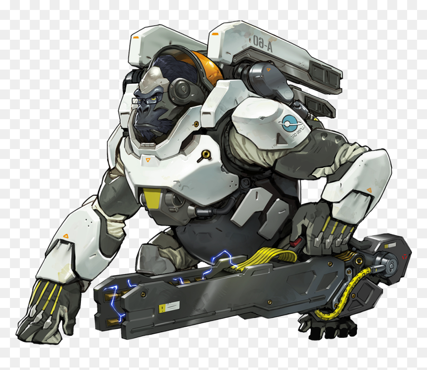 Winston Overwatch, HD Png Download - fat albert png