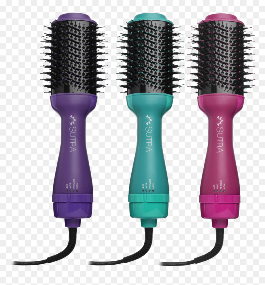 Blow Brush Hair Dryer, HD Png Download - hair comb png