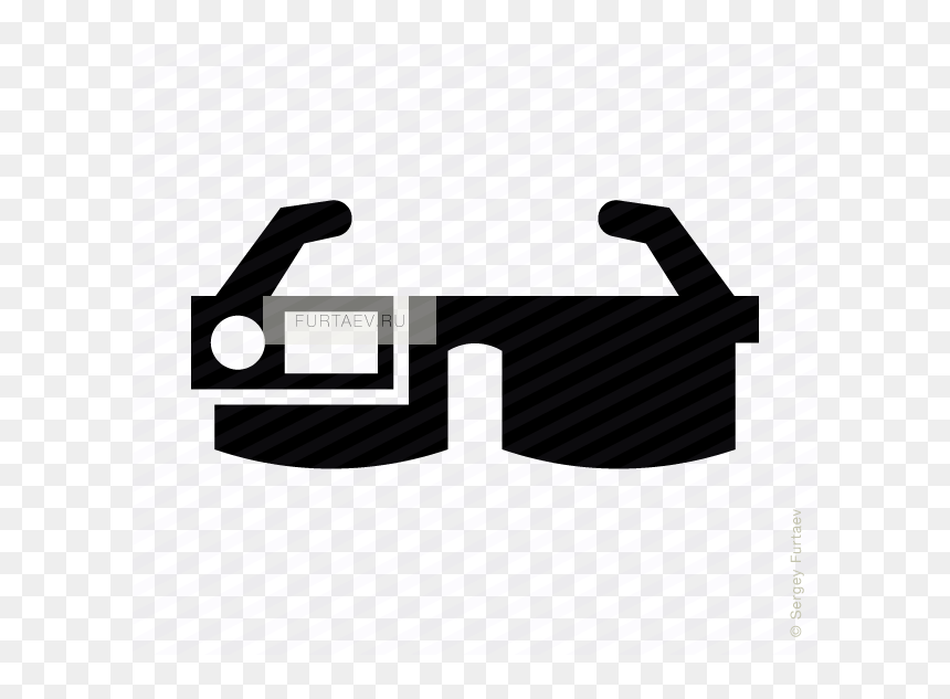 Smart Glasses Icon Png, Transparent Png - google glass png