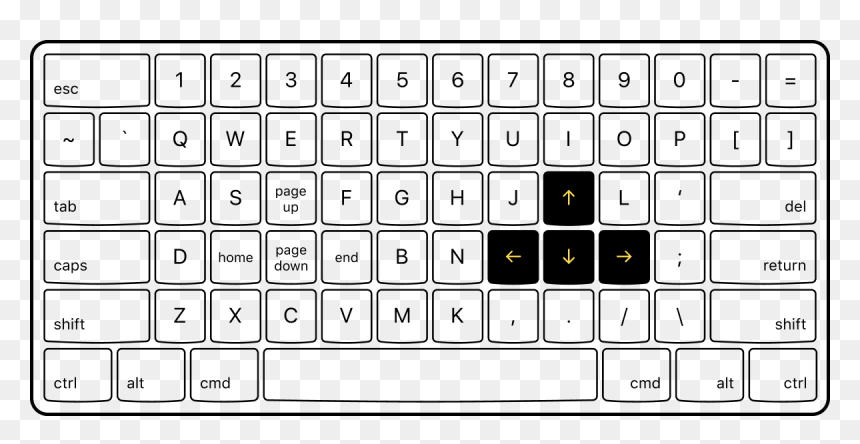 Zimowe Łamigłówki, HD Png Download - arrow keys png