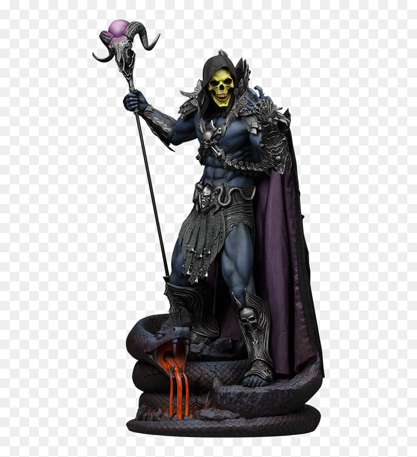 He Man Skeletor Statue, HD Png Download - heman png