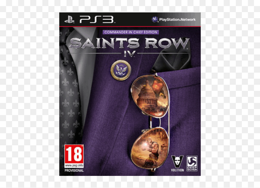 Saints Row Iv Commander In Chief Edition Ps3, HD Png Download - saints row 4 png