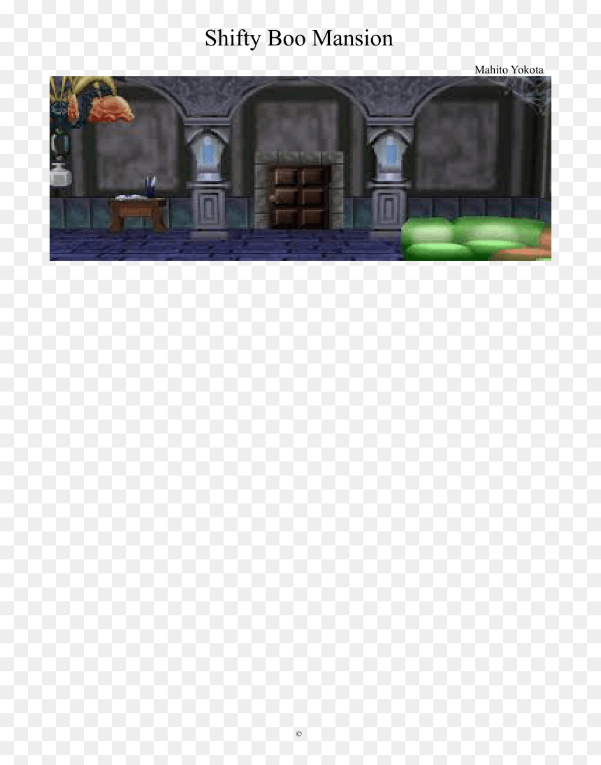 Floor, HD Png Download - boo mario png