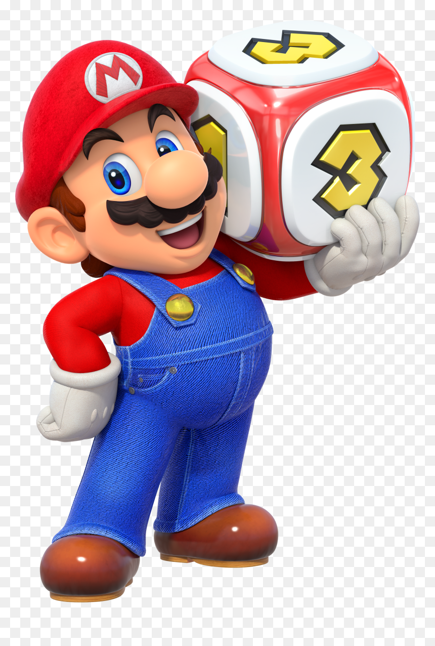 Super Mario Party Mario, HD Png Download - boo mario png