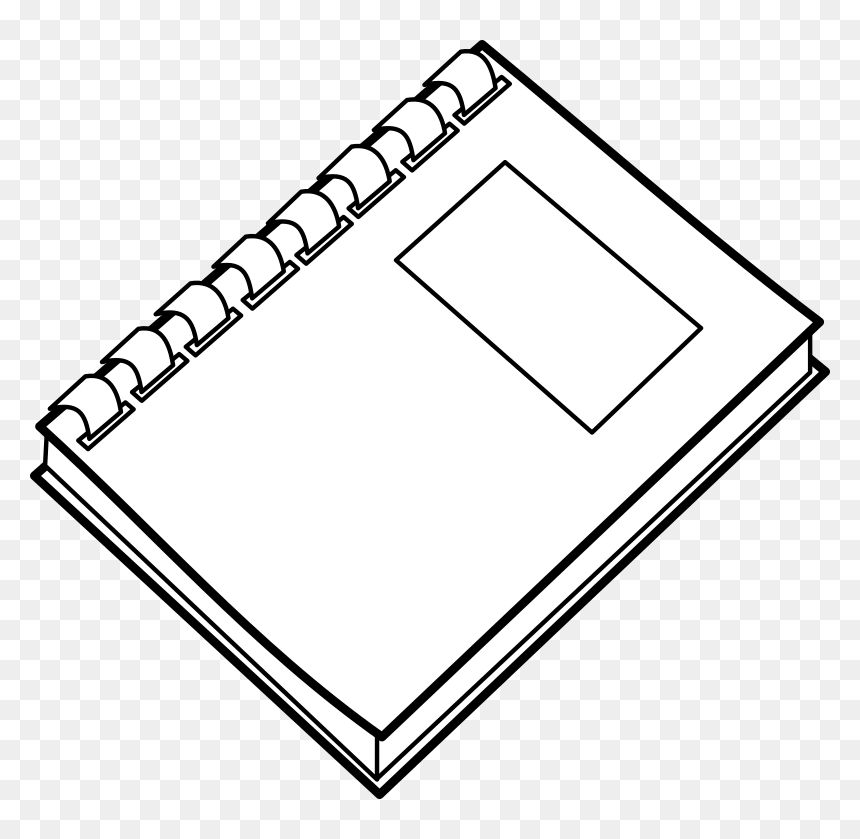 Drawing Of A Notebook, HD Png Download - spiral binding png