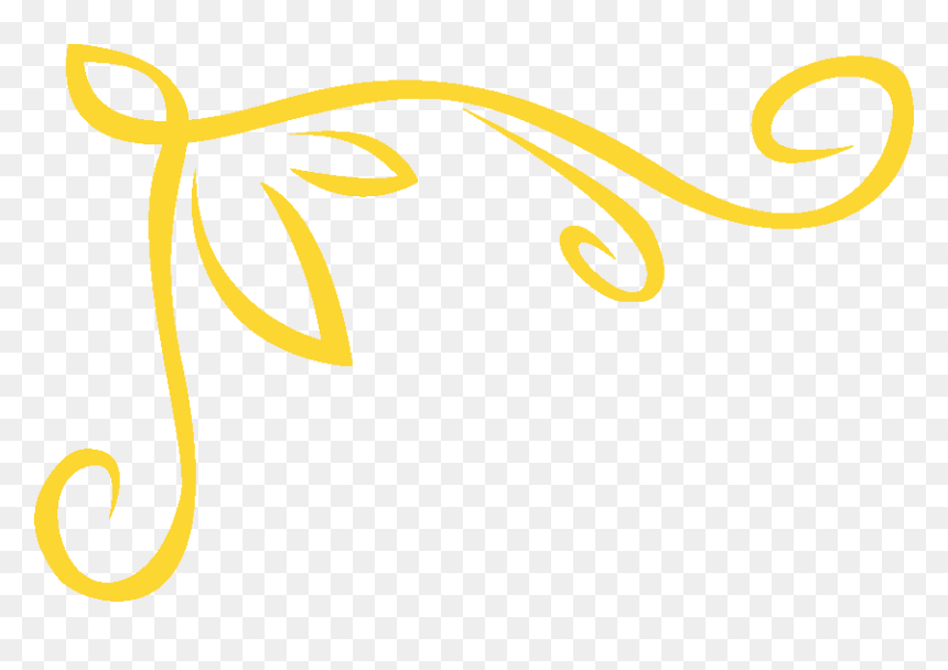 Calligraphy, HD Png Download - gold corner png