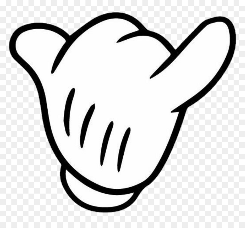 Desenho De Juliet, HD Png Download - mickey mouse hand png