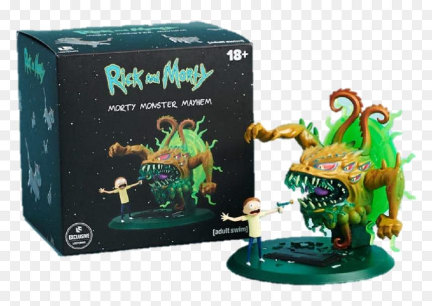 Total Mayhem Morty Figure, HD Png Download - adult swim png