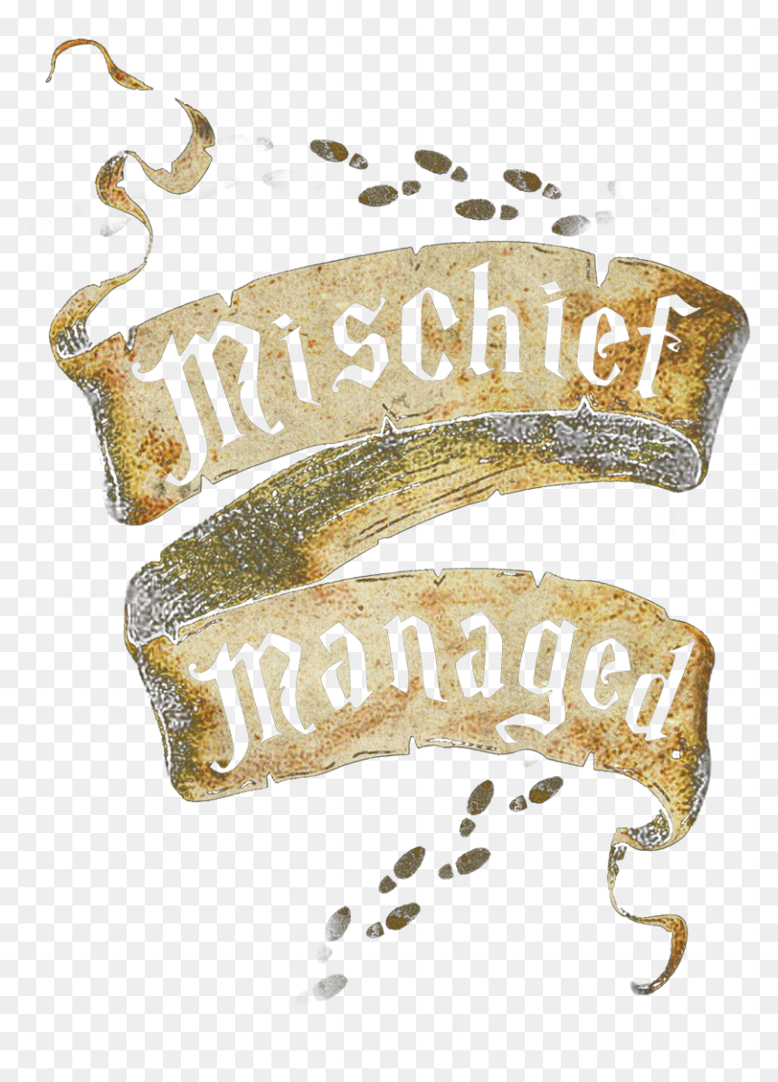 Calligraphy, HD Png Download - mischief managed png