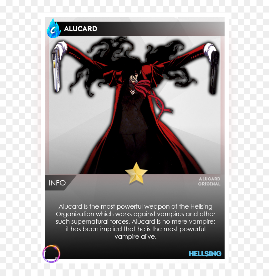 Alucard Hellsing, HD Png Download - hellsing png