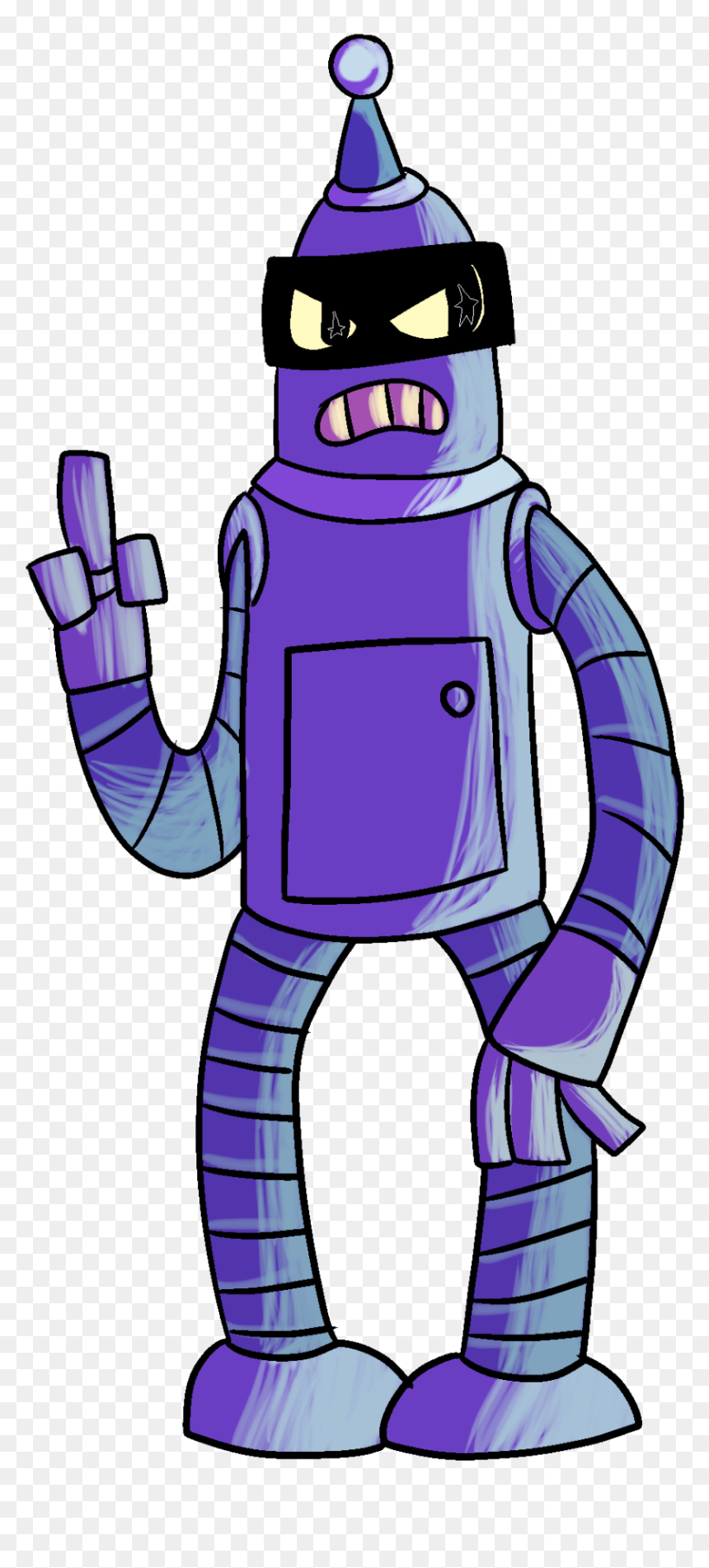 Cartoon, HD Png Download - bender futurama png