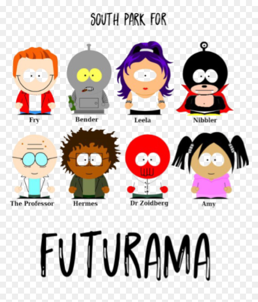 South Park Futurama, HD Png Download - bender futurama png