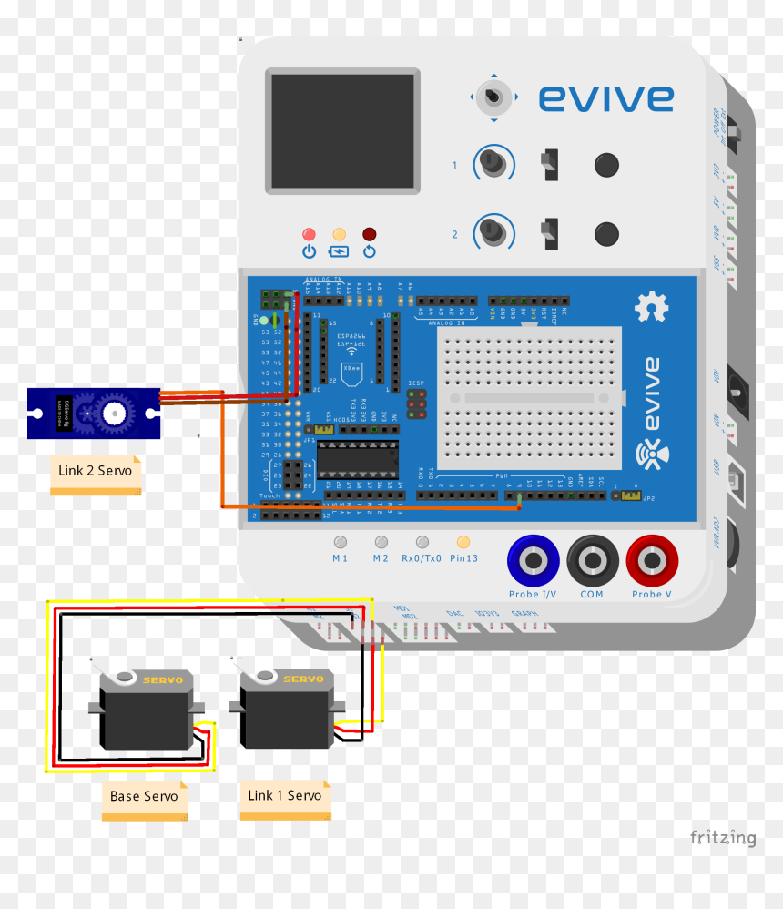 Sensor Connect To Lights, HD Png Download - robotic arm png