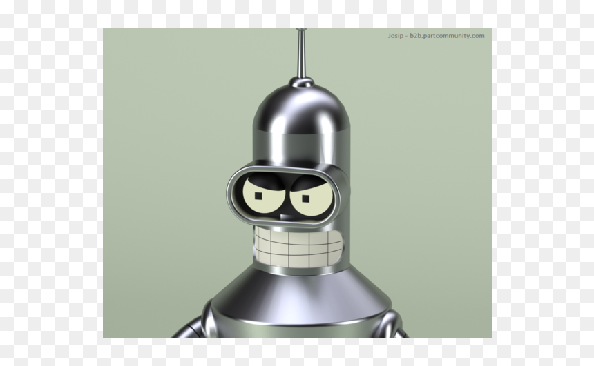 Robot, HD Png Download - bender futurama png