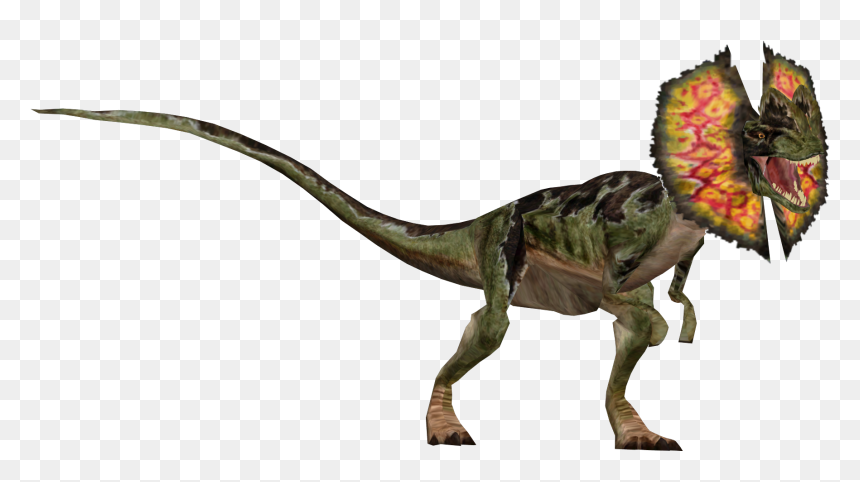 Dilophosaurus Png, Transparent Png - dilophosaurus png