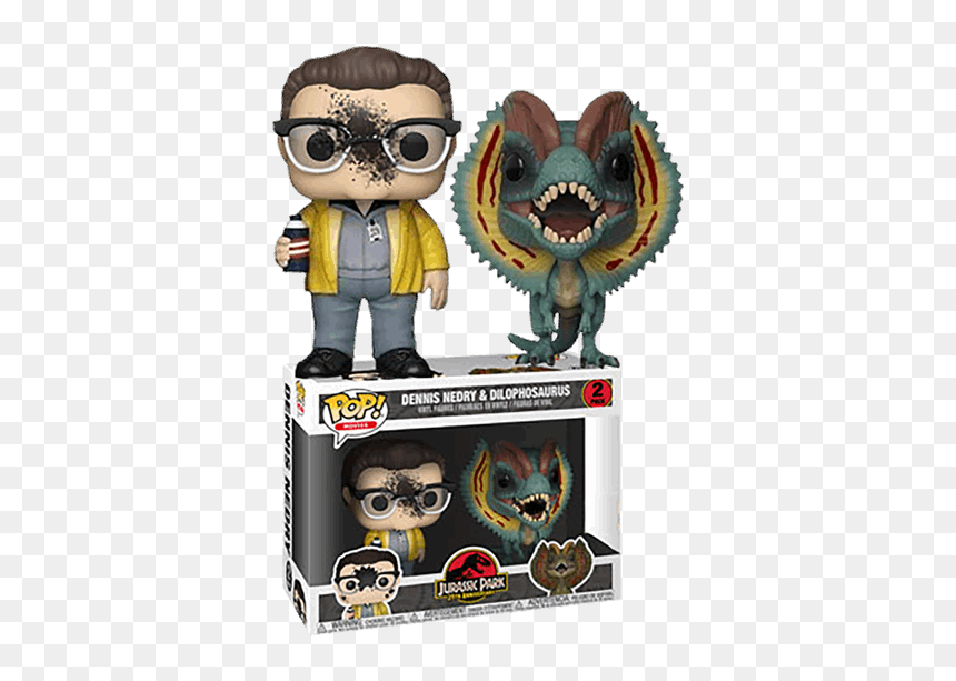 Jurassic Park Pop Vinyls, HD Png Download - dilophosaurus png