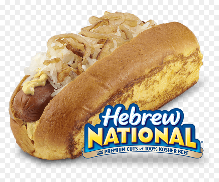 Hebrew National Beef Franks 10.3 Oz, HD Png Download - hot dog vector png