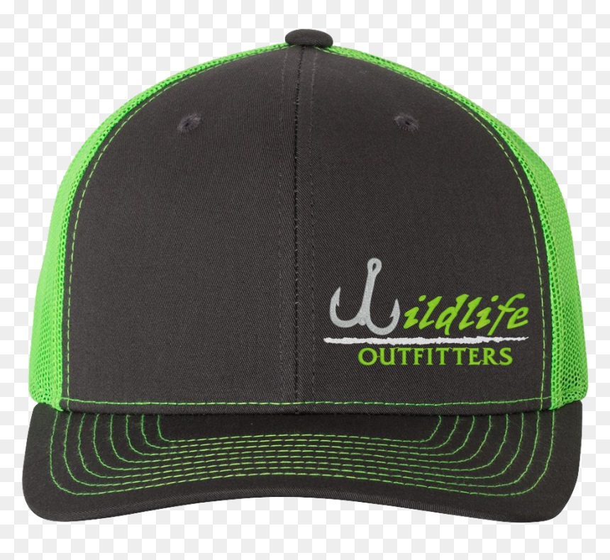 Neon Green Fishing Hats, HD Png Download - fishing hat png