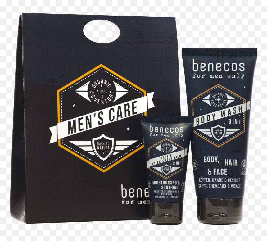 Benecos For Men Only Gift Set - Lahjapakkaus Miehelle, HD Png Download - men hair only png