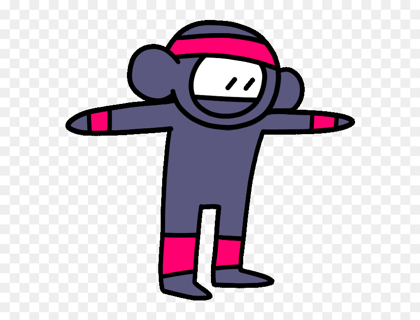 Ninja Aerobics By Lorenmakesart Clipart , Png Download, Transparent Png - aerobics png