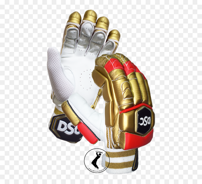 Dsc Condor Flite Cricket Batting Gloves, Golden Red - Dsc Cricket Gloves, HD Png Download - cricket gloves png