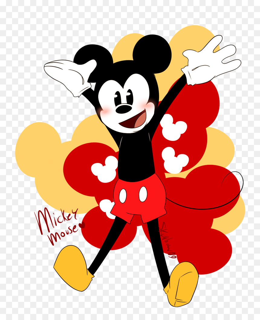 Hot Dog Clipart Mickey Mouse - Clip Art, HD Png Download - mickey mouse cartoon images png