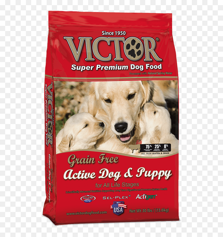 Victor Grain Free Active Dog & Puppy Animals And Gardens - Victor Active Dog And Puppy, HD Png Download - victor png