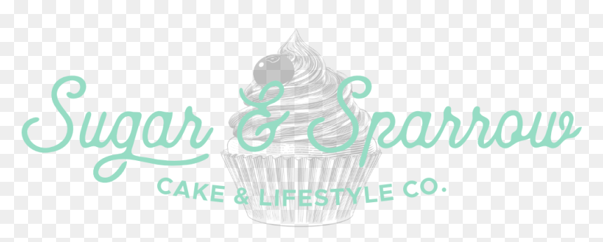 Font Sugar And Sparrow, HD Png Download - first birthday cake png