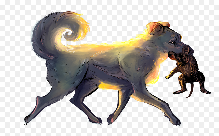 Free Png Wild Dogs Png Pics Png Images Transparent - Dogs Wild Png, Png Download - dogs png images