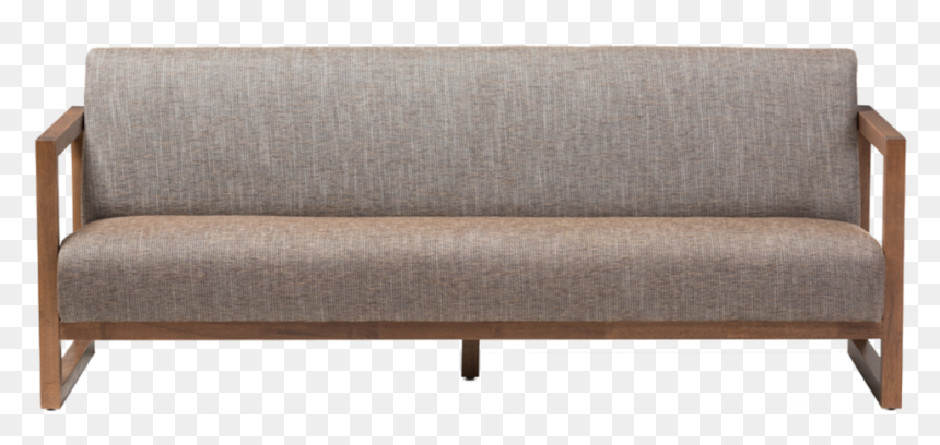 Red Oak Furniture - Couch, HD Png Download - wooden sofa png