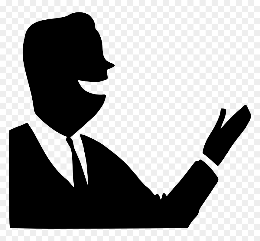 One Office Guy Gestures - Clip Art, HD Png Download - office man clipart png
