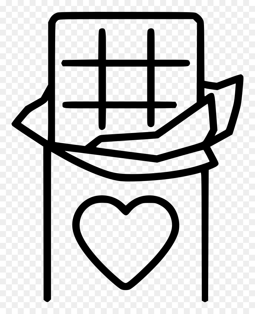 Heart Chocolate - Chocolate Icon Png, Transparent Png - chocolate png images