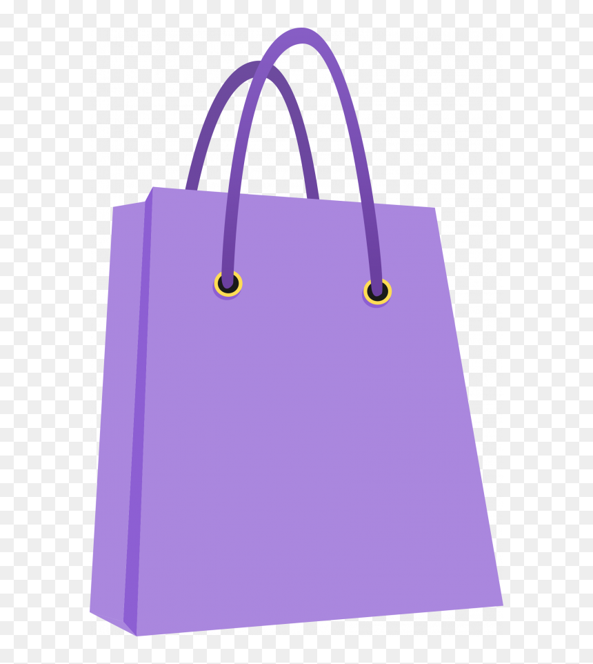 Shopping Bag Clip Art, HD Png Download - bag clipart png
