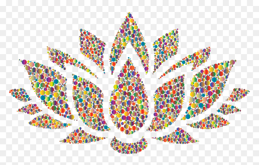 Leaf,symmetry,tree - Lotus Stencil, HD Png Download - lotus clipart png